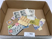 Lot Of Vintage United States Postage Stamps unused