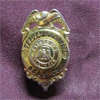 Vintage Deputy Coroner Ogle co. Illinois badge.