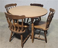 Dining table, 4 chairs