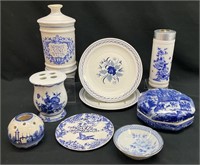 Blue & White Porcelain & More