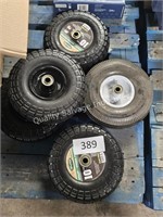 5pc asst replacement wheels