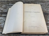 ‘Report of the Commissioner of Agriculture’ -