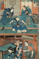 Japanese Woodblock Print, Utagawa Kunisada