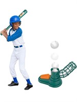 Pop a pitch baseball batting machine toddler