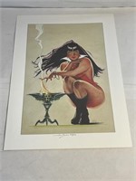 VAMPIRELLA SIGNED PRINT