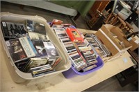 (4) Boxes of Assorted CDs