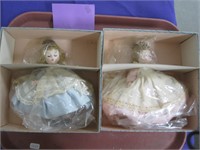 2 Madame Alexander dolls -original box -
