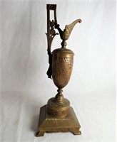 Antique Brass & Copper Ornated Pitcher/ Ewer