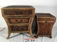 3 Drawer Side Table 22" Tall X 19.5 W X 13.5" D