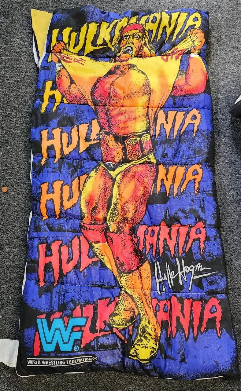 Vintage Hulk Hogan sleeping Bag