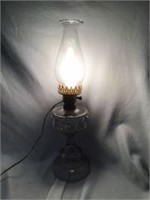 Converted Oil Lamp - works