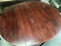 Mahogany drop leaf table