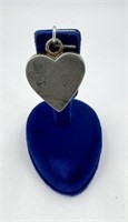Taxco Mexico Sterling Silver Heart Pendant