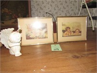 Angel or Cupid Framed Pictures & Statue