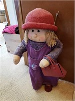 Standing Doll W/ Red Hat