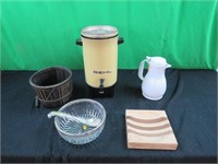 Coffee maker, pitcher,& more