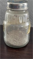 Jar of Volcanic Ash from Mt. St. Helens Eruption