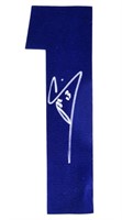 Mats Sundin Jersey Number 1 Blue - Autographed Sil