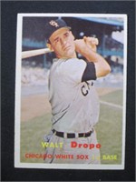 1957 TOPPS #257 WALT DROPO WHITE SOX