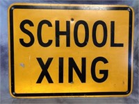"School Xing" Sign