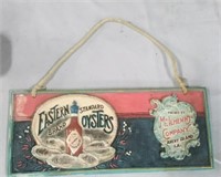 EASTERN OYSTERS SIGN CERAMIC