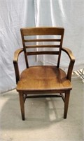 Mid Century Solid Wood Ladderback chair