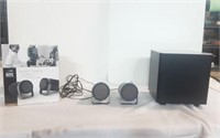 Altec speaker system for computers & Visio Speaker
