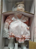 Be My Valentine Porcelain Doll, Danbury Mint