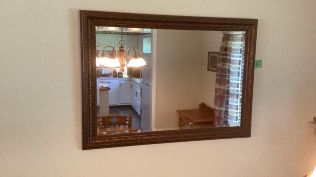 Beveled Mirror 40” x 28”