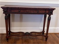 Heavy Console table entry table