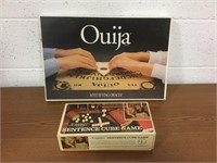 Ouija Board & Scrabble Sentence Cube Game