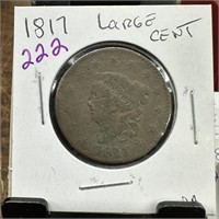 1817 LARGE CENT COIN