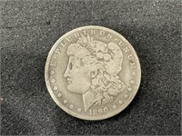 1890 MORGAN SILVER DOLLAR