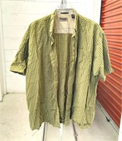 Wrangler Hero green checkered shirt Size 2XL