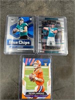 3 Different Rookie Cards Trevor Lawrence