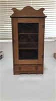 Vintage wooden Display case