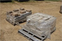 (2) Pallets Assorted Landscape Pavers, Sizes Vary