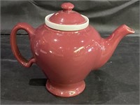 McCormick Burgundy Teapot