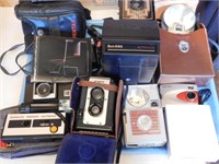 Vintage Cameras and Equipment including
