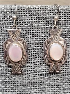 Cabochon Sterling Silver Rainbow Moonstone
