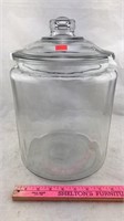 Large Glass Container with Lid