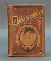 Verne. A Floating City... 1874. 1st American ed.