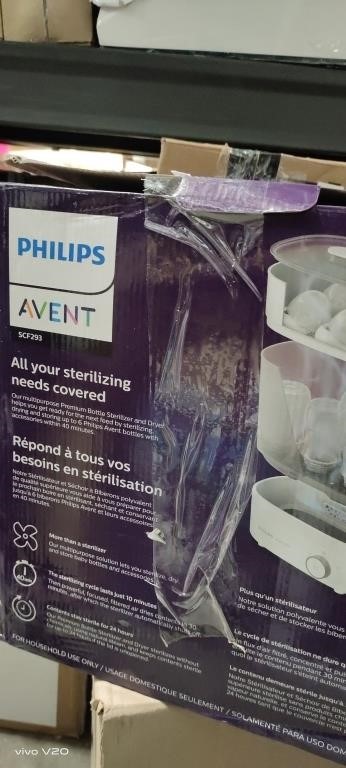 Philips AVENT Premium Baby Bottle Sterilizer with