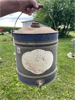 Old 5 gallon can w/ spigot
