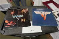 2-Van Halen LP's Van Halen II, v. nice vinyl and