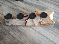 Decorative Wooden Candle Holder