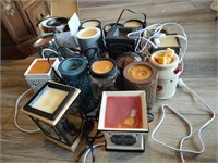 Large Collection of Candle Wax Warmers