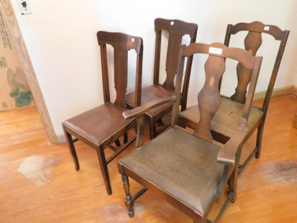 4 Vintage Dining Chairs