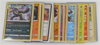 22 "Rare" Holo Pokémon Cards - All Sleeved