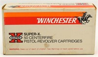 50 Rounds Of Winchester Super-X .38 SPL Ammo